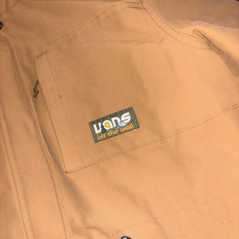 MTE Vans Tan Hooded Coat - Picture 5 of 7